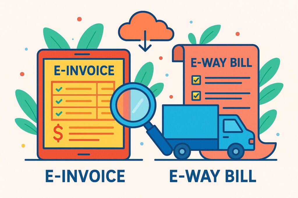 E-way Bill & E-Invoice